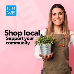 Welcome to the U-R-We movement to support local shops